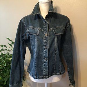 Live a Little Denim Jacket Size PL